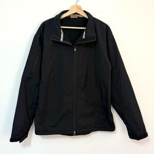 Snowgum GORE Windstopper Full Zip Black Winter Jacket